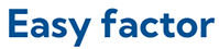 Easy factorのロゴ